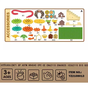 لگو کلاسیک ماجراجویی در پارک دایناسورها DINOSAUR PARK ADVENTURE -اسباب بازی